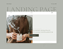 Aroma candles and diffusers | Landing Page