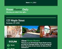 HTML Email - House Hunter
