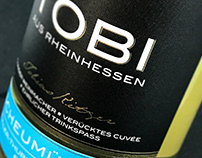 Tobi aus Rheinhessen label design