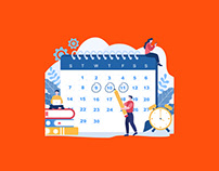 Calendar Illustrations