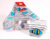 Paper Toy- HUSTLER (Monster edition)