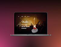 Fender Strat | 3D Website