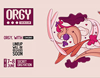 ORGY SC- Special Music Event Cover