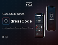 dressCode - Case Study UI/UX Design