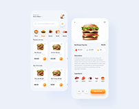 Food Delivery app UI concept
