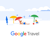 Google Travel Illustration set