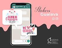 Guaiava Gelato - Instagram Stickers