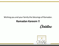 Ramadan Greetings video post