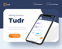 Tudr - Case Study - Students App Redesign