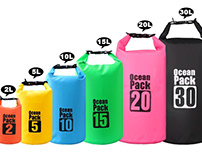 The Colorful of Waterproof Dry Bags