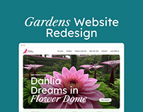 Gardens by the Bay — Website Redesign