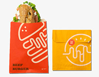 WA Burger Shop Branding Design