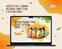 UI/UX Company delivering honey from a Russian apiary