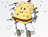 032 Cheese Bouncing Bot