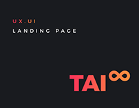 TAI - Landing Page UX.UI Design