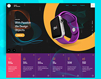 Product Object Design Adobe XD Template
