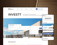 UI/UX design for real estate investment company