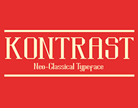 KONTRAST (Free Neo-Classical Typeface)