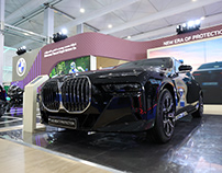 BMW booth at World Defense Show KSA 2024