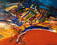 ABSTRACT LANDSCAPE - 1997
