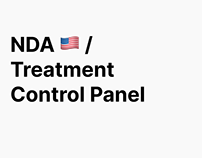 NDA / Treatment control panel