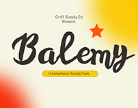 Balemy Script | Free Font