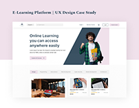 E-Learning Platform | UX Case Study