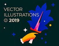 Updated! ☾ Vector Illustrations 2019