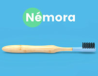 Nemora - cepillo de dientes 100% biodegradable