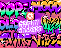KineMaster Graffiti Animated Stickers