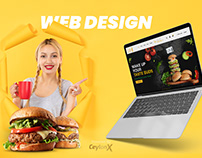 Sky Lounge Web UI Design by CeylonX
