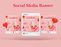 Social Media Banner (Ice Cream)