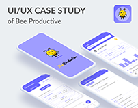 UI/UX Case Study for Productivity App - Bee Productive