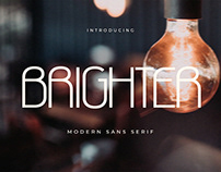 Brighter – Modern Sans Serif