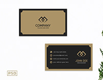 Brown Business Card Template