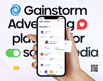 GAINSTORM® — Advertising Platform
