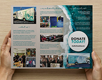 Trifold brochure for non-profit organization