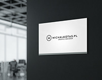 michalkotas.pl freelancer portfolio branding concept