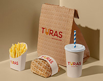 Turas Cafe Restaruant Logo Design