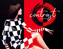 Logo & Identity for Beauty Salon "Contrast"