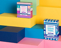 Urban Tribal by Springfield. Packaging Design