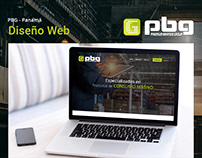 PBG - Panamá, Diseño web