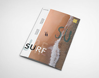 SURF ART MAGAZINE - Editorial Design Concept