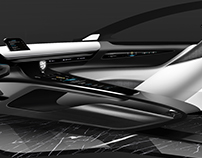 Porsche interior design doodle teaser / Project WIP