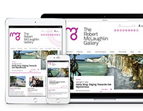 The Robert McLaughlin Gallery Website Design