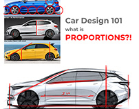 Car Design 101 - Proportions!