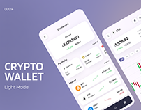 Crypto Wallet & Exchange - Light Mode