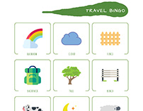 Travel game for kids