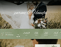 Events Wedding WordPress Website- E-Commerce Website