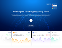 Crypto Landing page